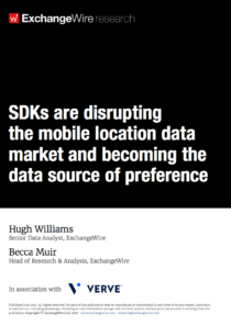 SDKs are Disrupting the Mobile Location Data Market & Becoming the Data Source of Preference; in Association with Verve