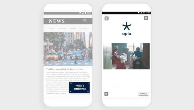 Global Charity Epic Foundation Uses Innovative Mobile Video Ad Format to Drive Donations Ogury Epic