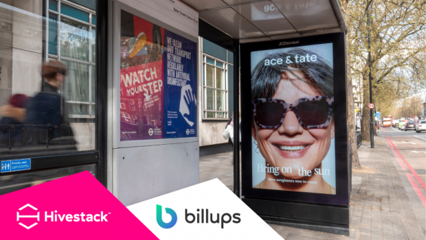 Hivestack Partners with Billups to Launch Multi-Market Programmatic DOOH Campaign in Europe for Ace & Tate